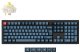 V6 Max(schwarz/blaugrau, DE-Layout, Gateron Jupiter Banana, Hot-Swap, RGB) 3