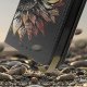 krainaGSM Etui do Samsung Galaxy A71 MAGNET WZORY CASE PORTFEL + SZKŁO 9H 4