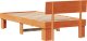 vidaXL Ramka łóżka Woskowy brąz 90 x 200 cm Lite drewno sosnowe 3