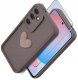 Etui do Samsung A56 5G silikonowe MATOWE serce + Szkło ochronne 9H 1