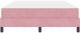 vidaXL Łóżko kontynentalne z materacem Różowy 160 x 200 cm Aksamit 7