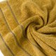 Ręcznik Dona 70140cm musztardowy bawełna frotte z bordiurą 4