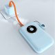 Powerbank Dudao K21 Mini 10000mAh 22.5W USB-A / USB-C - niebieski 2