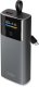 Powerbank SBS 10000mAh PD 20W z wyświetlaczem LCD i wbudowanym kablem USB-C - szary 1