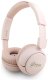 Słuchawki nauszne Guess Bluetooth 5.3 Metal Logo Script różowy 1