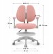 Fotel Obrotowy Krzesło Dla Dzieci I Młodzieży Markadler Junior 4.9 Pink 5