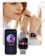SMARTWATCH WATCH ZEGAREK AMOLED BLUETOOTH ROZMOWY MENU PL DAMSKI SMARTBAND MK88 9