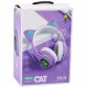 Słuchawki Lean Kocie Uszy fioletowe (25061) 5