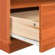 vidaXL Szafka Nocna Woskowy brąz 60 x 34 x 51 cm Lite drewno sosnowe 3