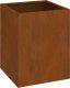 vidaXL Doniczka ogrodowa Rdzawy 50 x 32 x 40 cm Stal corten 1