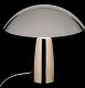 Lampa nocna grzybek OMIA, srebrna, wys. 34 cm 8