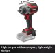 EINHELL KLUCZ UDAROWY IMPAXXO 18/750-C Li BL-Solo 5