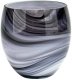Wazon szklany 12,5 cm eleganckie smugi Asa Glass 2
