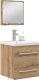vidaXL Zestaw mebli łazienkowych 2 pcs Czarny dąb 41 x 38.5 x 48 cm 2