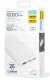 PLATINET POWER BANK 10000 mAh 3,7V 37Wh 12W 2x USB-C 1x USB-A WHITE [46079] 6
