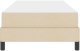 vidaXL Łóżko sprężynowe Inny Kremowy 100 x 200 cm tkanina 7