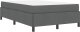 vidaXL Łóżko sprężynowe Ciemnoszary, Czarny 120 x 200 cm 9