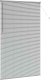 vidaXL Roleta Okienna z zasłonami Inny Srebrny 80 x 130 cm Aluminium 5