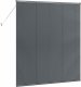 vidaXL Roleta Okienna z zasłonami Inny Ciemny szary 160 x 175 cm Aluminium 7