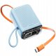 INNOSTYLE MINI POWERBANK 10000MAH 2X USB-C TYP C 33W ROZWIJANY KABEL USB-C 1