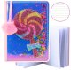 Zeszyt Notatnik W Linie Lizak Konfetti Holograficzny A5 80 Kartek LEAN 1