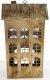 Dekoracja - metalowy domek 45x23,5x14,5 cm  KEKERE tall 4