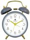 Budzik Perfect TB09504 szary głośny alarm cichy mechanizm . 1