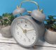 Budzik Perfect TB09504 szary głośny alarm cichy mechanizm . 2