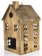 Dekoracja - metalowy domek 36x21x21 cm  KEKERE square 4