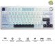 F75 EN / RU Layout Mechanical Gaming keyboard White Reaper switch 1