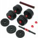 Hantle Athler Lion 2.0 Regulowane Sztanga 20Kg Zestaw Hantli 2X10Kg Gryf 15