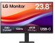 Monitor LG MT VA LCD LED 23,8" 24U421A - panel VA, 1920x1080, zakrzywiony, 100hz, USB-C, HDMI 1