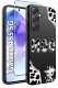 ETUI do Samsung A55 5G WZORY | SILIKONOWE MATT CASE + SZKŁO HARTOWANE 9H 1