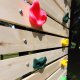 Siłownia ogrodowa + ścianka wspinaczkowa MONKEY BAR czarna metal CE 200kg 7