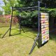 Siłownia ogrodowa + ścianka wspinaczkowa MONKEY BAR czarna metal CE 200kg 10