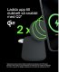 Ładowarka Belkin Ładowarka 2w1, magnetyczna Qi2 15W, do iPhone, AppleWatch, AirPods, grafitowa 2