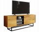 Szafka RTV 150cm Loft ONE FURNITURE - Laminat Dębowy 6