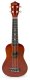 Zestaw: Ukulele sopranowe Max UKEY brązowe+ tuner dwie kostki struny pokrowiec one size 5