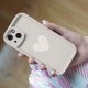 Etui do iPhone 13 | 14 silikonowe MATOWE serce + Szkło ochronne na ekran 9H 3