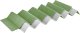 Nils Extreme NC17103 KARIMATA SKŁADANA TURYSTYCZNA Z PODBICIEM ALUMINIOWYM + XPE 195 CM ZIELONA NILS CAMP 12
