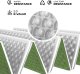 Nils Extreme NC17103 KARIMATA SKŁADANA TURYSTYCZNA Z PODBICIEM ALUMINIOWYM + XPE 195 CM ZIELONA NILS CAMP 6