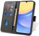 Etui do Samsung Galaxy A25 5G Skórzane PORTFEL SKIN CASE + Szkło 9H 2