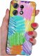 Etui do Motorola Moto EDGE 50 Pro WZORY |SILIKONOWE MATT CASE 1