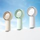 Jisulife Mini dmuchawa Handheld Fan Life5 Plus 4000 mAh przenośny wiatraczek wentylator USB - beżowy 3