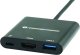 CONCEPTRONIC 3-1 Dock USB-C->HDMI,USB3.0,100WPD 25cm sw 1