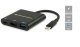 CONCEPTRONIC 3-1 Dock USB-C->HDMI,USB3.0,100WPD 25cm sw 6