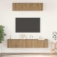 vidaXL Zestaw szafek RTV 4 pcs dąb artisan Średni 80 x 30 x 30 cm 1
