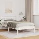 vidaXL Ramka łóżka Biały 90 x 190 cm Lite drewno sosnowe 1