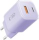 TECH-PROTECT NCM33 2-PORT NETWORK CHARGER PD 33W / QC3.0 BABY PURPLE 2
