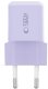 TECH-PROTECT NCM25 1-PORT NETWORK CHARGER PD 25W BABY PURPLE 3